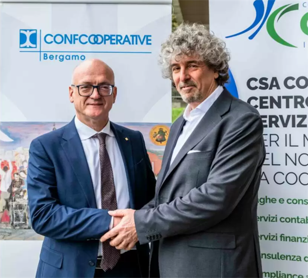 Lucio Moioli e Giuseppe Guerini nel consiglio nazionale di Confcooperative